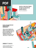 Data Collection in Qualitative Research