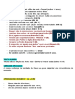 Lição 12 - o Custo Pessoal de Viver Os Planos de Deus