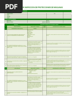 Pauta de Inspección de Protecciones de Máquinas Criticas