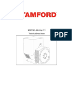 Data Sheet Stamford UCI274E1-Wending 311-3 Phase