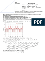 DSP 2022 MIdterm Exam 01 Solution