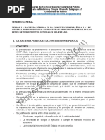 Tema 9 La Hacienda Publica en La Constitución Española