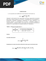 Ejercicios 3 - Derivadas