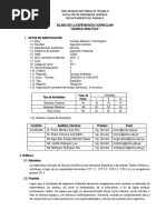 Silabo Quimica Analitica Ing Ambiental IV-A 2022 II