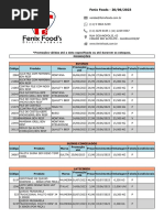 Tabela de Promoções 20 06 23