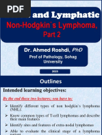 Pathology of NHL, Part 2 For 2nd Year Medical Student