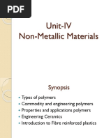 UNIT-IV-Non Metallic