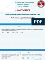 Cuatro Operaciones - Analisis Combimatorio-Sucesiones y Series