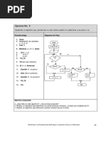 Ejercicio No: 9: Pseudocódigo Diagrama de Flujo 1. Inicio