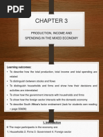 BBAEZ4A CHAPTER 3 Production, Income and Spending in The Mixed Economy