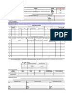 Formato de Liberación de Continuidad y Cableado Daci