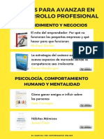 25 Libros para Avanzar en Tu Desarrollo Profesional