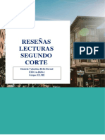 Reseñas Segundo Corte