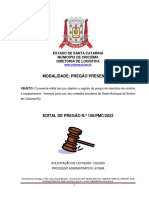 Modalidade: Pregão Presencial: Estado de Santa Catarina Municipio de Criciúma Diretoria de Logística