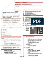 Laboratory 9 Identification of Staphylococcus