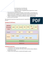 CN-lecture Func of TCP Layers and Protocol