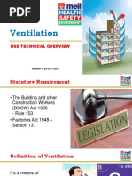 HSE 9538 TECSM17 Ventilation