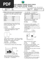 Soal Ipa STS Kelas 8