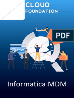 Informatica MDM Course Hyd Trainging