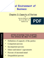 Chapter 3 Capacities of Parties