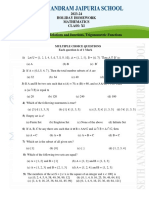 Sets, Relation and Funtions, Trigonometric Functions - HHW