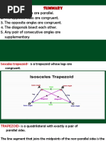 LECTURE in MATH 9 QUADRILATERAL and SIMILARITY 2022 2023