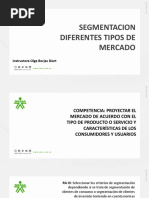 Segmentacion Diferentes Tipos de Mercado Nuevo