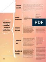 Gráfica Cuadro Sinóptico de Marketing Moderno Naranja Sobre Balistica