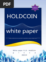 Holdcoin White Paper