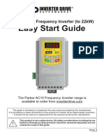 Parker AC10 Easy Start Guide To 22kW