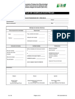 Formato ITR-3116-048-R-01