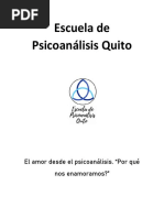 El Amor Desde El Psicoanálisis. Por Qué Nos Enamoramos