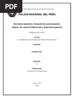 TERMINADO Secretaria Ejecutiva, Comando de Asesoramiento, Organo de Control Institucional, Inspectoria