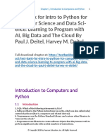 Test Bank For Intro To Python For Computer Science and Data Science Learning To Program With Ai Big Data and The Cloud by Paul J Deitel Harvey M Deitel