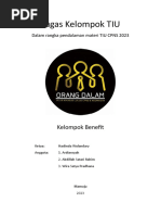 Jawaban Soal No. 10 - Benefit