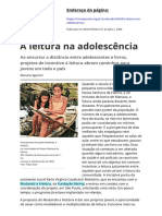 A-Leitura-Na-Adolescencia Etapa 1