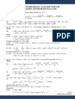 Soal Dan Pembahasan Analisis Vektor Dife