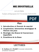 Chapitre 1 Introduction À L'economie Industrielle