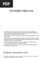 Sensory Organs