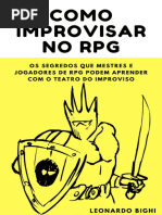 Como Improvisar No RPG - Dicas para Mestres e Jogadores - Os Segredos Que Mestres e Jogadores de RPG Podem Aprender Com o Teatro Do Improviso