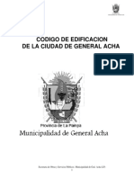 CÓDIGO DE EDIFICACION Gral Acha