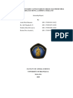 Internship Report MANAGEMENT OF DAIRY CATTLE FARM IN CHIANG MAI FRESH MILK FARM BAN HONG LAMPHUN THAILAND Asiah Et Al