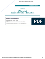 (Alternate) Activity 1.2.3 - Electrical Circuits - Simulation