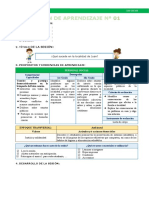 Sesiones de Aprendizaje - EDA IV Semana 1