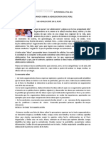 Actividad 01 Reflexionamos Sobre La Adolescencia en El Peru