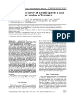 Solitary Fibrous Tumor of Parotid Gland 2022