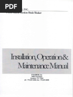 O'DRILL - (CM, INC. FS300 Linear Motion Shale Shaker. Nhi N, M. O'Drill - MCM, Inc 5055 Granswick Houston, TX 77041 PH - 713.541.2020, Fax - 713.541.