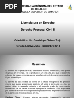 Medios de Impugnacion Der Procesal Civil II