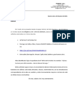 Nota Solicitud de Interfencias A La Edesur