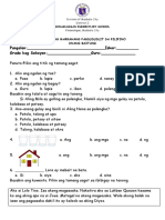 Periodic Test Quarter 2 Grade 1